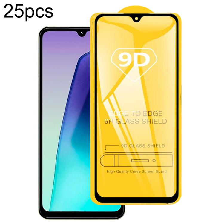 For Redmi 15C 4G 171.5mm 25pcs 9D Full Glue Screen Tempered Glass Film 
For Redmi 15C 4G 171.5mm 25pcs 9D Full Glue Screen Tempered Glass Film