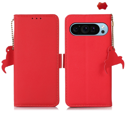 For Google Pixel 9 Side-Magnetic TJ Genuine Leather RFID Phone Case(Red)
For Google Pixel 9 Side-Magnetic TJ Genuine Leather RFID Phone Case(Red)
