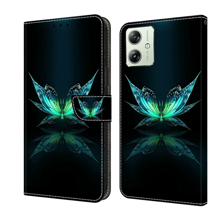 For Motorola Moto G54 Crystal 3D Shockproof Protective Leather Phone Case(Reflection Dutterfly)
For Motorola Moto G54 Crystal 3D Shockproof Protective Leather Phone Case(Reflection Dutterfly)