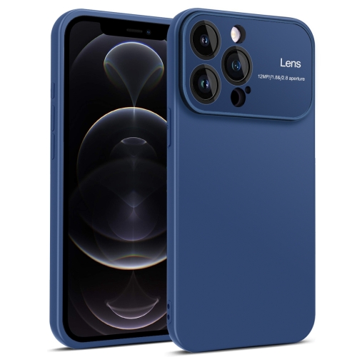 

For iPhone 12 Pro Laminated Large Window TPU Phone Case(Royal Blue)