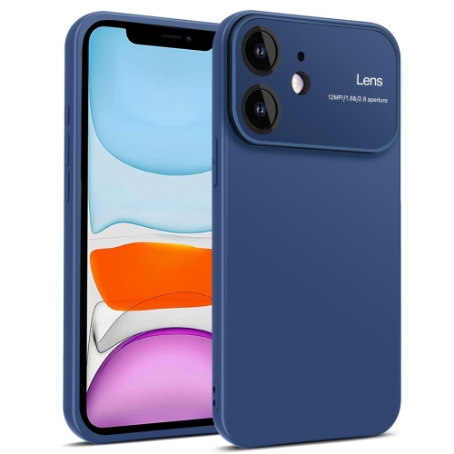

For iPhone 11 Laminated Large Window TPU Phone Case(Royal Blue)