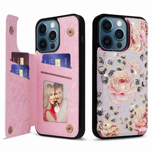 For iPhone 12 Pro Max Printed Double Buckle RFID Anti-theft Phone Case(Pastoral Rose)
For iPhone 12 Pro Max Printed Double Buckle RFID Anti-theft Phone Case(Pastoral Rose)