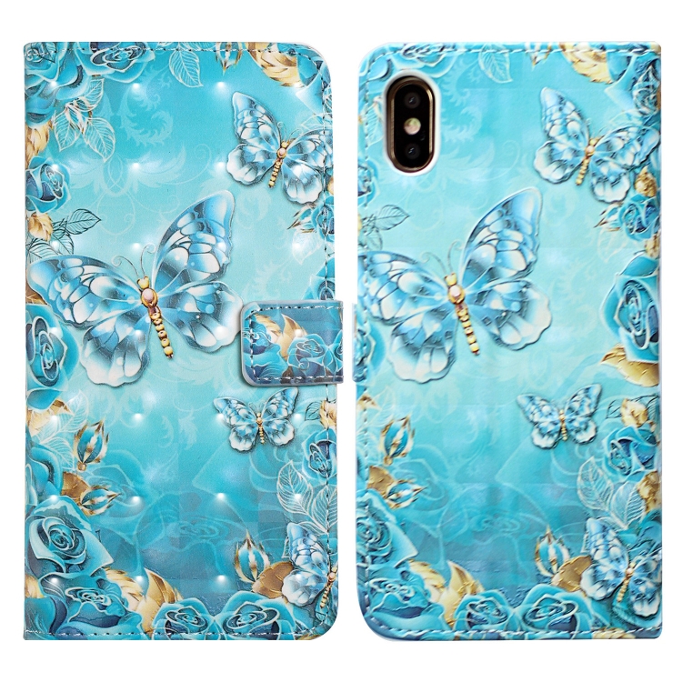 For iPhone X / XS Oil Embossed 3D Drawing Leather Phone Case(Blue Butterflies)
For iPhone X / XS Oil Embossed 3D Drawing Leather Phone Case(Blue Butterflies)