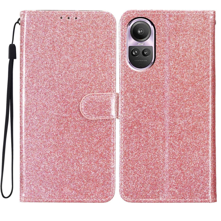 For OPPO Reno10 / Reno10 Pro Global Glitter Powder Flip Leather Phone Case(Rose Gold)
For OPPO Reno10 / Reno10 Pro Global Glitter Powder Flip Leather Phone Case(Rose Gold)