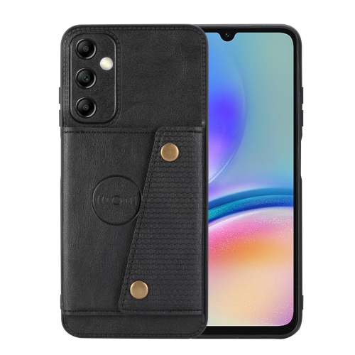 For Samsung Galaxy A15 4G Double Buckle Card Slots Magnetic Phone Case(Black)
For Samsung Galaxy A15 4G Double Buckle Card Slots Magnetic Phone Case(Black)