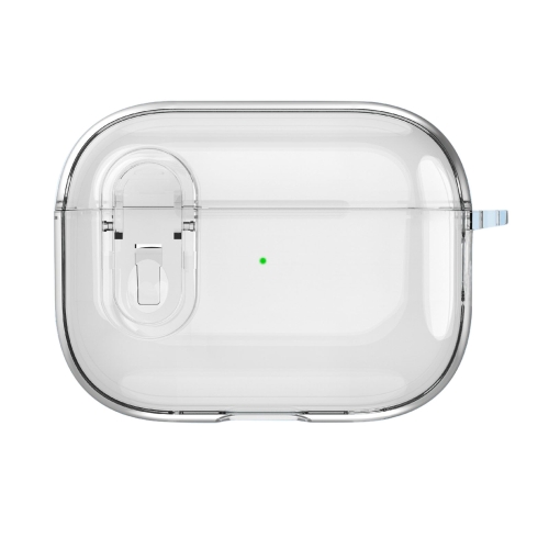 

For AirPods Pro 2 Ice Crystals Shockproof Earphone Protective Case(Transparent)