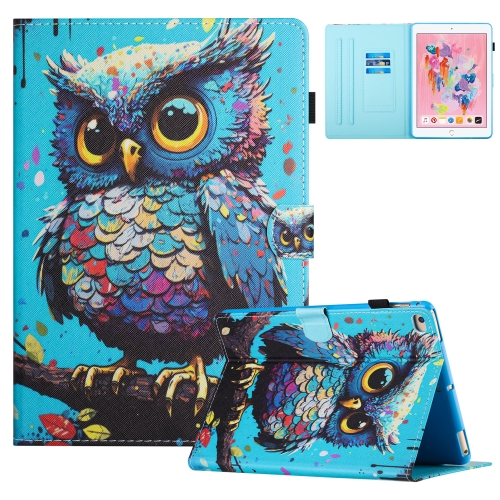 For iPad Air / Air 2 / 9.7 2017 / 2018 Colored Drawing Stitching Leather Tablet Smart Case(Owl)
For iPad Air / Air 2 / 9.7 2017 / 2018 Colored Drawing Stitching Leather Tablet Smart Case(Owl)