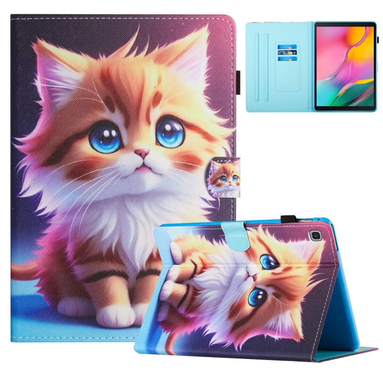 For Samsung Galaxy Tab A7 10.4 2020 Colored Drawing Stitching Leather Tablet Smart Case(Yellow Cat)
For Samsung Galaxy Tab A7 10.4 2020 Colored Drawing Stitching Leather Tablet Smart Case(Yellow Cat)