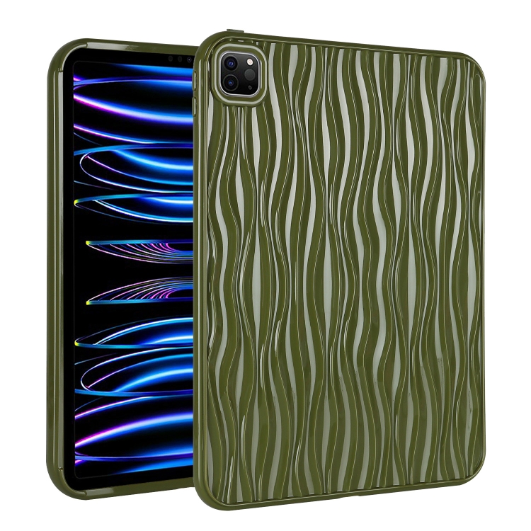 For iPad Pro 12.9 2022 / 2021 / 2020 Jelly Color Water Ripple TPU Tablet Case(Dark Green)
For iPad Pro 12.9 2022 / 2021 / 2020 Jelly Color Water Ripple TPU Tablet Case(Dark Green)