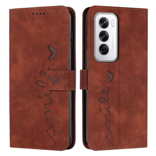For OPPO Reno12 5G Global Skin Feel Heart Embossed Leather Phone Case with Long Lanyard(Brown)
For OPPO Reno12 5G Global Skin Feel Heart Embossed Leather Phone Case with Long Lanyard(Brown)