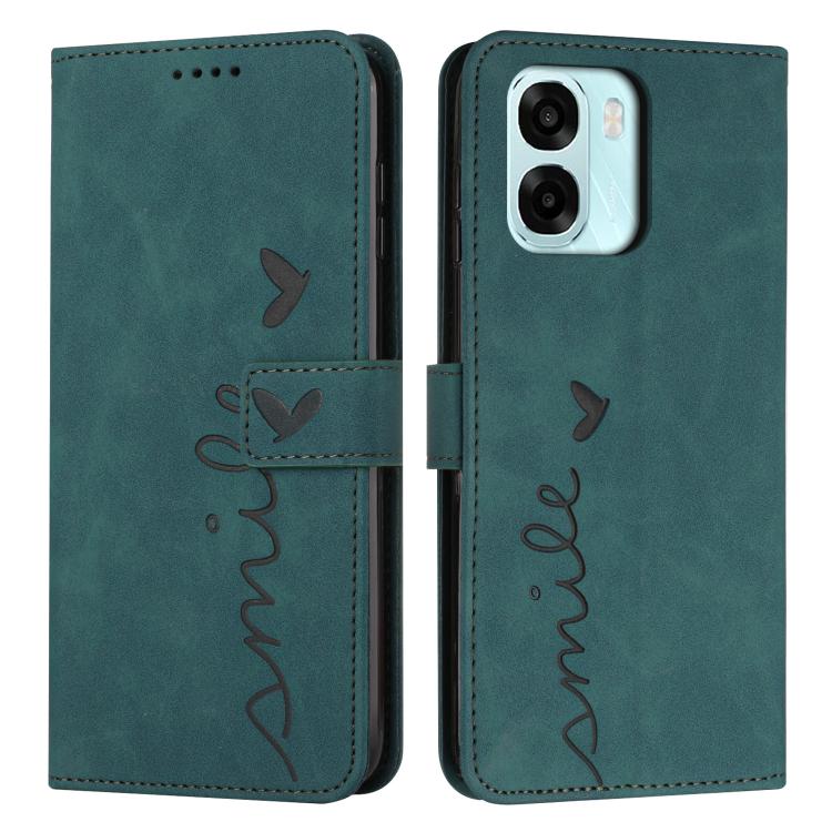 For OPPO A6x 5G / A6 5G Skin Feel Heart Embossed Leather Phone Case with Long Lanyard(Green)
For OPPO A6x 5G / A6 5G Skin Feel Heart Embossed Leather Phone Case with Long Lanyard(Green)