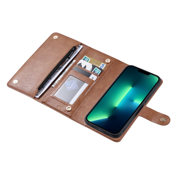 For iPhone 13 Pro Max ViLi GV Series MagSafe Magnetic Zipper Leather Phone Case(Brown)
For iPhone 13 Pro Max ViLi GV Series MagSafe Magnetic Zipper Leather Phone Case(Brown)