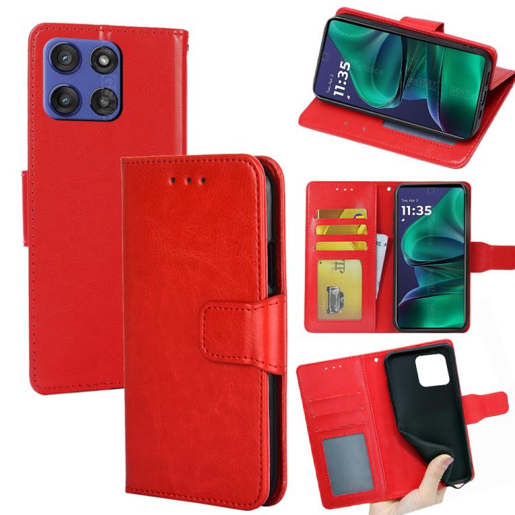 For Motorola Moto G Stylus 5G 2025 Crystal Texture Leather Phone Case(Red)
For Motorola Moto G Stylus 5G 2025 Crystal Texture Leather Phone Case(Red)