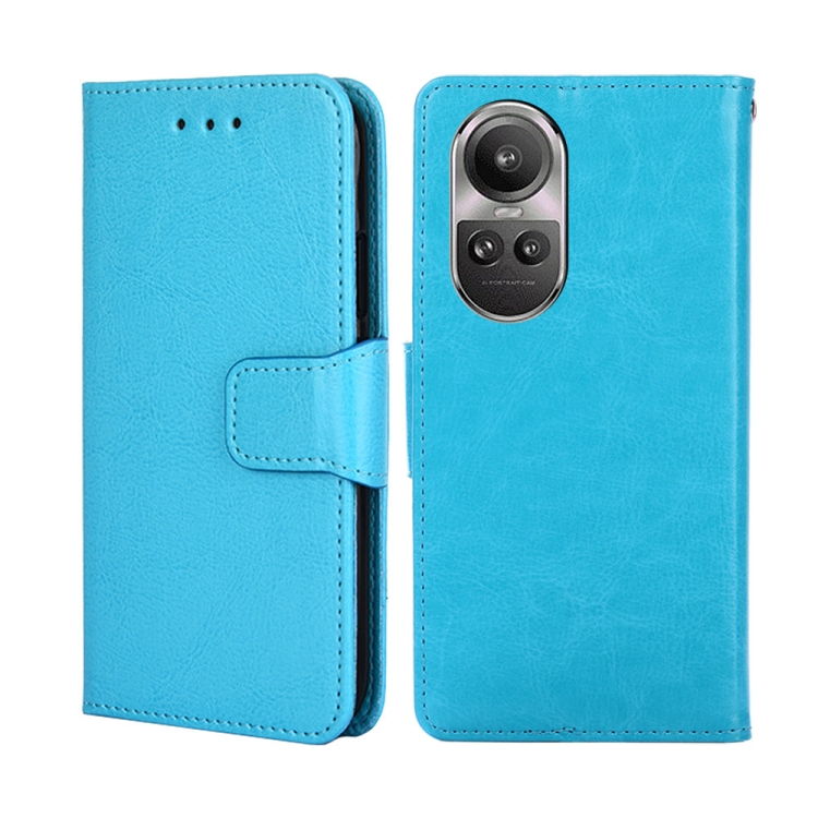 For OPPO Reno10 5G / Pro 5G Global Crystal Texture Leather Phone Case(Sky Blue)
For OPPO Reno10 5G / Pro 5G Global Crystal Texture Leather Phone Case(Sky Blue)