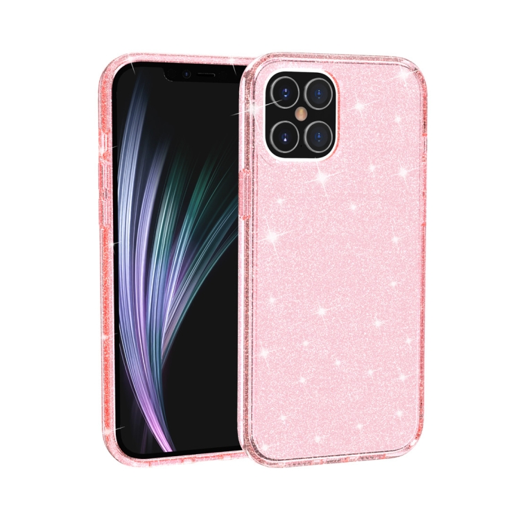 For iPhone 12 / 12 Pro Shockproof Terminator Style Glitter Powder Protective Case(Pink)
For iPhone 12 / 12 Pro Shockproof Terminator Style Glitter Powder Protective Case(Pink)