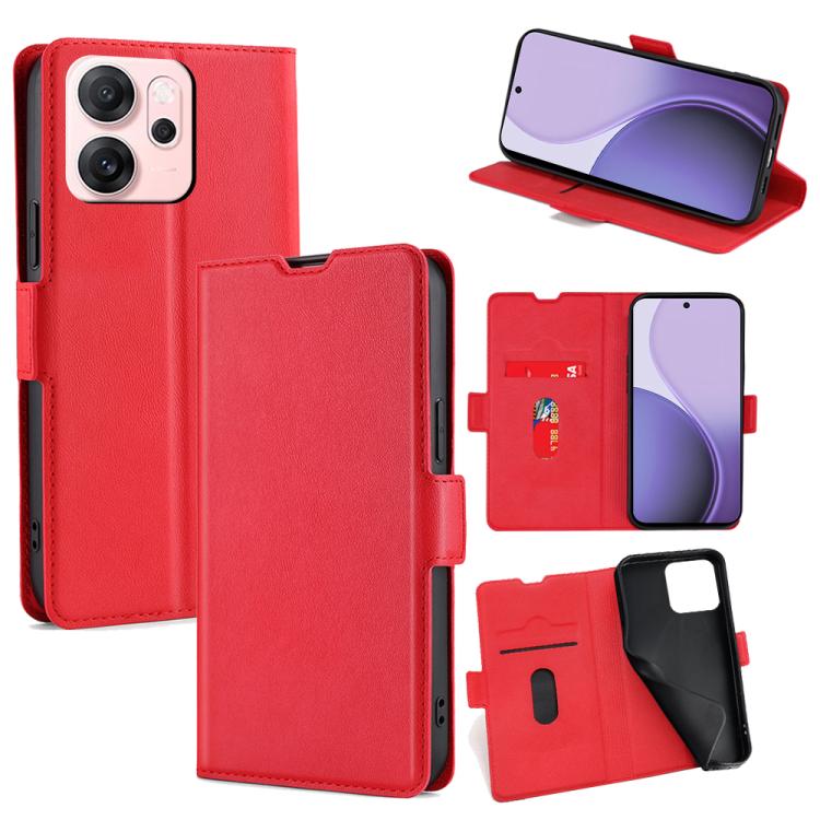 For OPPO Reno14 F 5G Ultra-thin Voltage Side Buckle Horizontal Flip Leather Phone Case(Red)
For OPPO Reno14 F 5G Ultra-thin Voltage Side Buckle Horizontal Flip Leather Phone Case(Red)