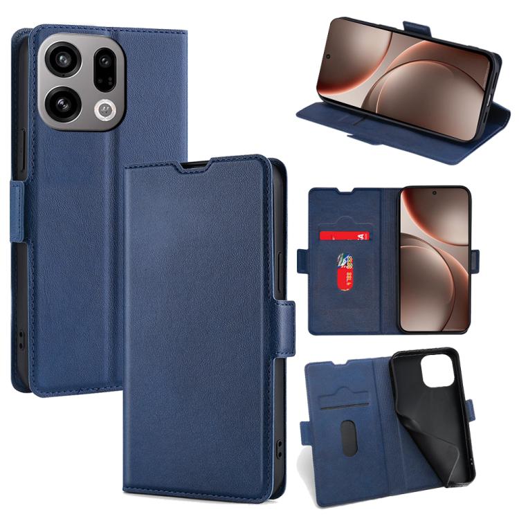 For OPPO Find X9 5G Ultra-thin Voltage Side Buckle Horizontal Flip Leather Phone Case(Blue)
For OPPO Find X9 5G Ultra-thin Voltage Side Buckle Horizontal Flip Leather Phone Case(Blue)