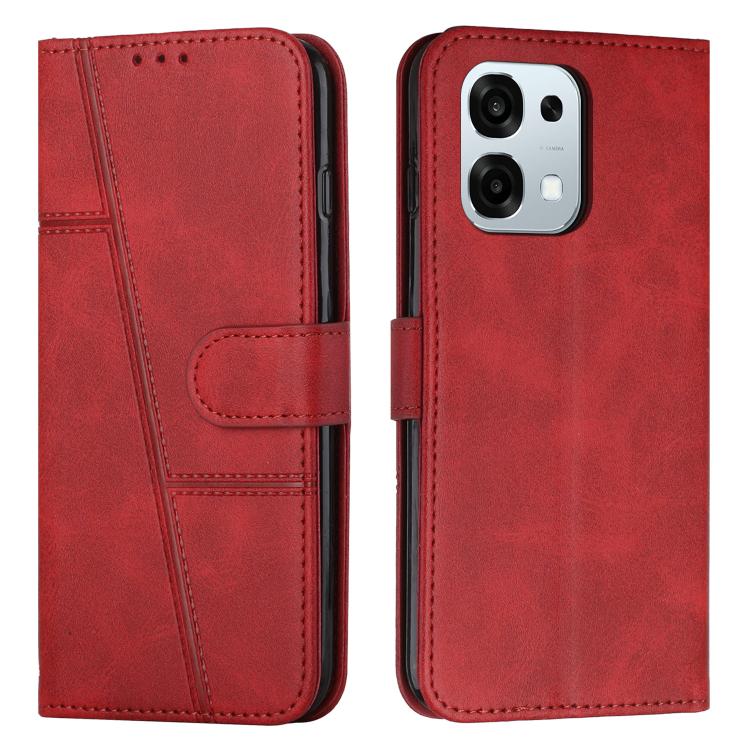 For OPPO F31 5G / A6 Pro Global 5G Stitching Calf Texture Buckle Leather Phone Case(Red)
For OPPO F31 5G / A6 Pro Global 5G Stitching Calf Texture Buckle Leather Phone Case(Red)