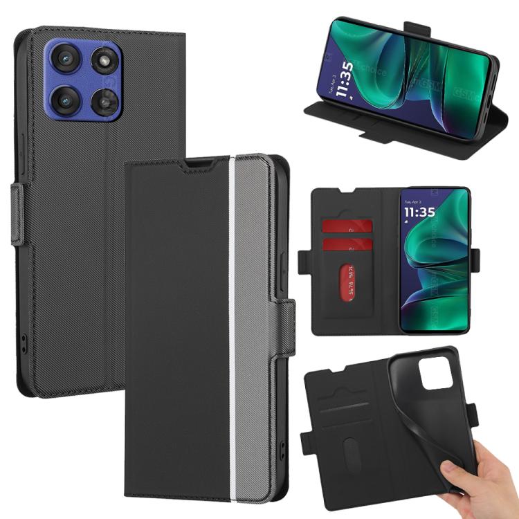 For Motorola Moto G Stylus 5G 2025 Twill Texture Side Button Leather Phone Case(Black)
For Motorola Moto G Stylus 5G 2025 Twill Texture Side Button Leather Phone Case(Black)