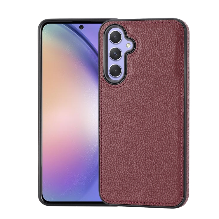 For Samsung Galaxy A34 5G Litchi Pattern Stitched Side-mounted Phone Case(Dark Red)
For Samsung Galaxy A34 5G Litchi Pattern Stitched Side-mounted Phone Case(Dark Red)