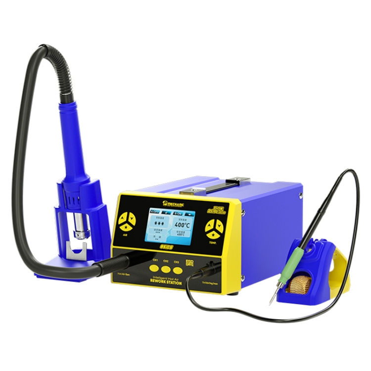 Mechanic 861DS 2 in 1 Dual Function Hot Air Gun Electric Soldering Iron Rework Station, Plug:EU
Mechanic 861DS 2 in 1 Dual Function Hot Air Gun Electric Soldering Iron Rework Station, Plug:EU