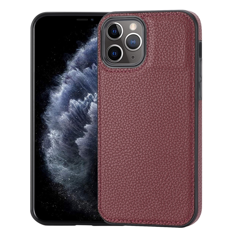 For iPhone 11 Pro Max Litchi Pattern Stitched Side-mounted Phone Case(Dark Red)
For iPhone 11 Pro Max Litchi Pattern Stitched Side-mounted Phone Case(Dark Red)