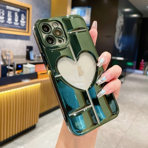 For iPhone 11 Pro Max Electroplating 3D Hollow Love TPU Phone Case(Dark Green)
For iPhone 11 Pro Max Electroplating 3D Hollow Love TPU Phone Case(Dark Green)