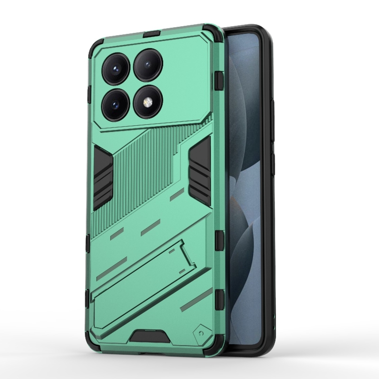 For Xiaomi Redmi K70E 5G Punk Armor 2 in 1 PC + TPU Phone Case with Holder(Green)
For Xiaomi Redmi K70E 5G Punk Armor 2 in 1 PC + TPU Phone Case with Holder(Green)