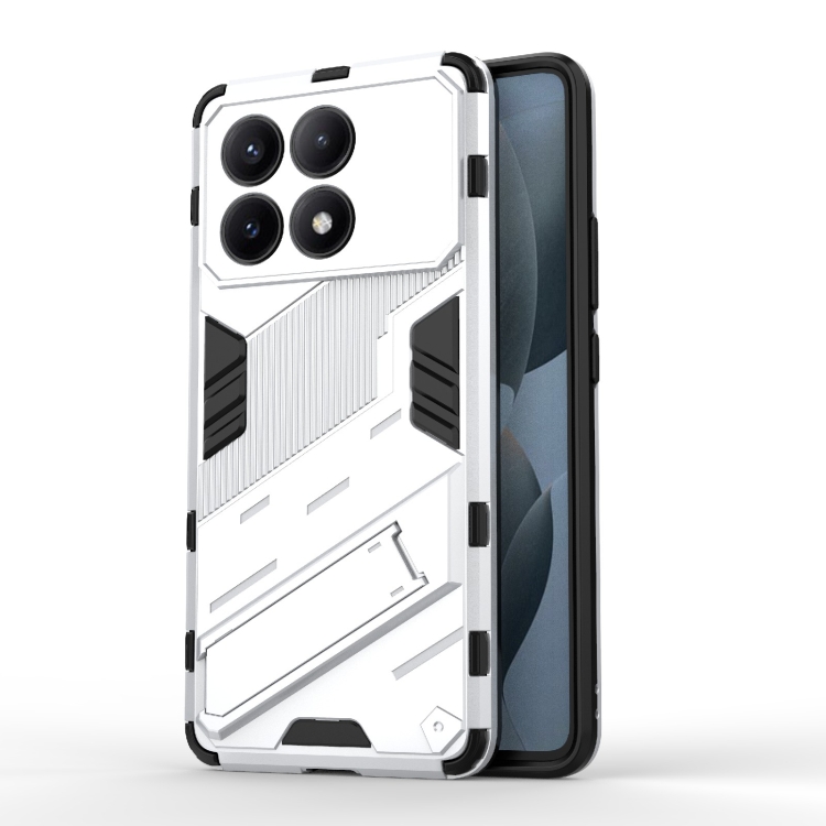 For Xiaomi Redmi K70E 5G Punk Armor 2 in 1 PC + TPU Phone Case with Holder(White)
For Xiaomi Redmi K70E 5G Punk Armor 2 in 1 PC + TPU Phone Case with Holder(White)
