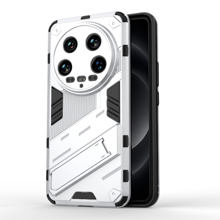 For Xiaomi 14 Ultra 5G Punk Armor 2 in 1 PC + TPU Phone Case with Holder(White)
For Xiaomi 14 Ultra 5G Punk Armor 2 in 1 PC + TPU Phone Case with Holder(White)