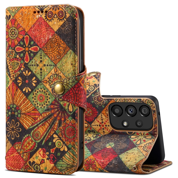 For Samsung Galaxy A53 5G Denior Flower Language Series Cork Fabric Oil Edge Leather Phone Case(Autumn)
For Samsung Galaxy A53 5G Denior Flower Language Series Cork Fabric Oil Edge Leather Phone Case(Autumn)
