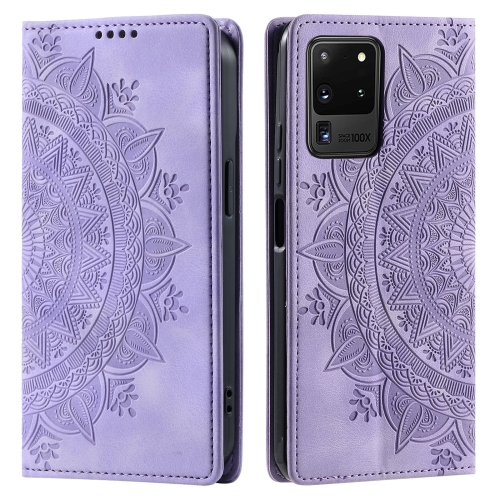 For Samsung Galaxy S20 Ultra Totem Embossed Magnetic Leather Phone Case(Purple)
For Samsung Galaxy S20 Ultra Totem Embossed Magnetic Leather Phone Case(Purple)