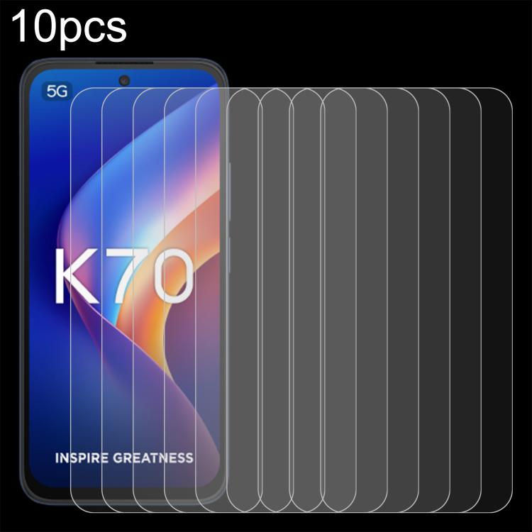 For TCL K70 5G 10pcs 0.26mm 9H 2.5D Tempered Glass Film
For TCL K70 5G 10pcs 0.26mm 9H 2.5D Tempered Glass Film