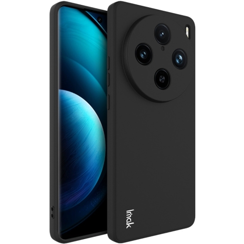 

For vivo X100 Pro 5G imak UC-4 Series Straight Edge TPU Phone Case(Black)