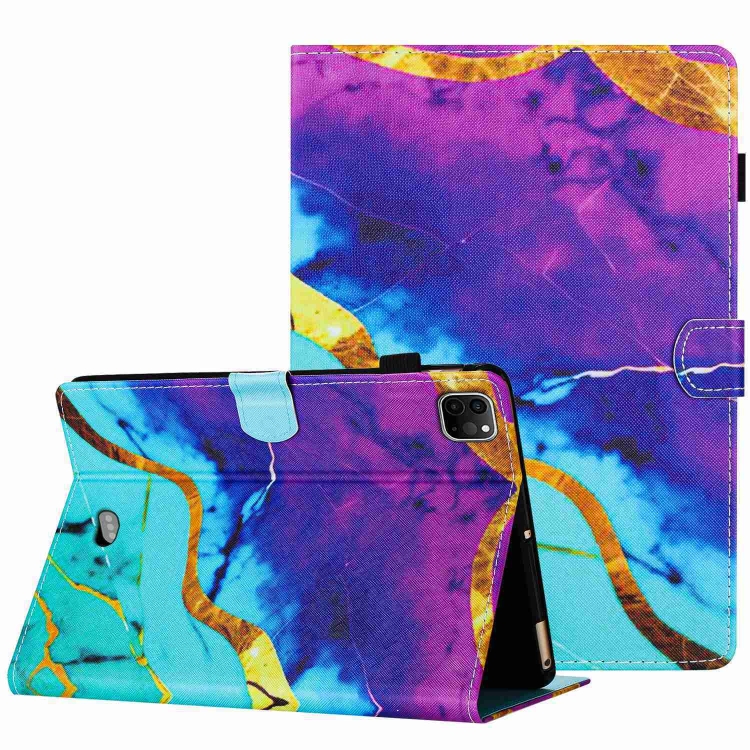 For iPad 11 Pro 2020 / Air 4 10.9 Marble Pattern Stitching Smart Leather Tablet Case(Purple Blue)
For iPad 11 Pro 2020 / Air 4 10.9 Marble Pattern Stitching Smart Leather Tablet Case(Purple Blue)