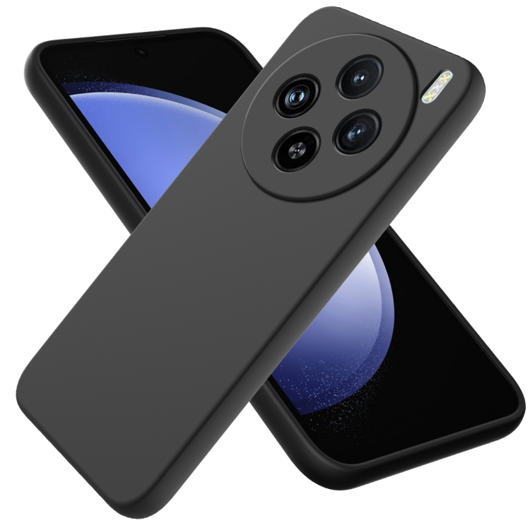 For vivo X100 Solid Color Liquid Silicone Dropproof Full Coverage Phone Case(Black)
For vivo X100 Solid Color Liquid Silicone Dropproof Full Coverage Phone Case(Black)