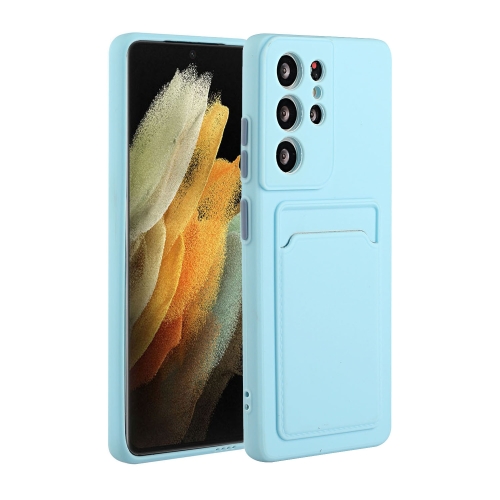 For Samsung Galaxy S23 Ultra 5G Card Slot Design Shockproof TPU Phone Case(Sky Blue)
For Samsung Galaxy S23 Ultra 5G Card Slot Design Shockproof TPU Phone Case(Sky Blue)