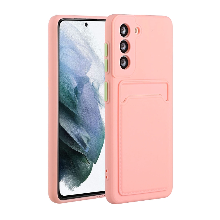For Samsung Galaxy S24+ / S25+ Card Slot Design Shockproof TPU Phone Case(Pink)
For Samsung Galaxy S24+ / S25+ Card Slot Design Shockproof TPU Phone Case(Pink)