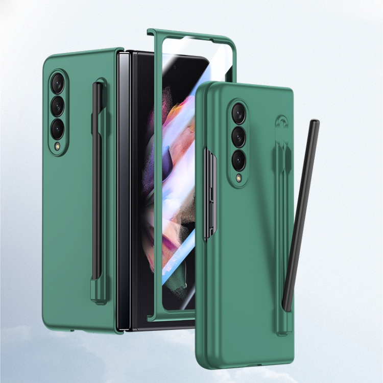 For Samsung Galaxy Z Fold3 Integrated Skin Feel PC Phone Case with Pen / Pen Box(Green)
For Samsung Galaxy Z Fold3 Integrated Skin Feel PC Phone Case with Pen / Pen Box(Green)
