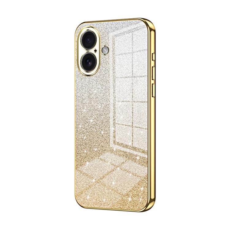 For iPhone 17 Gradient Glitter Powder Electroplated Phone Case(Gold)
For iPhone 17 Gradient Glitter Powder Electroplated Phone Case(Gold)