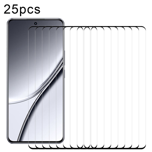 

For Realme GT5 Pro 25pcs 3D Curved Edge Full Screen Tempered Glass Film