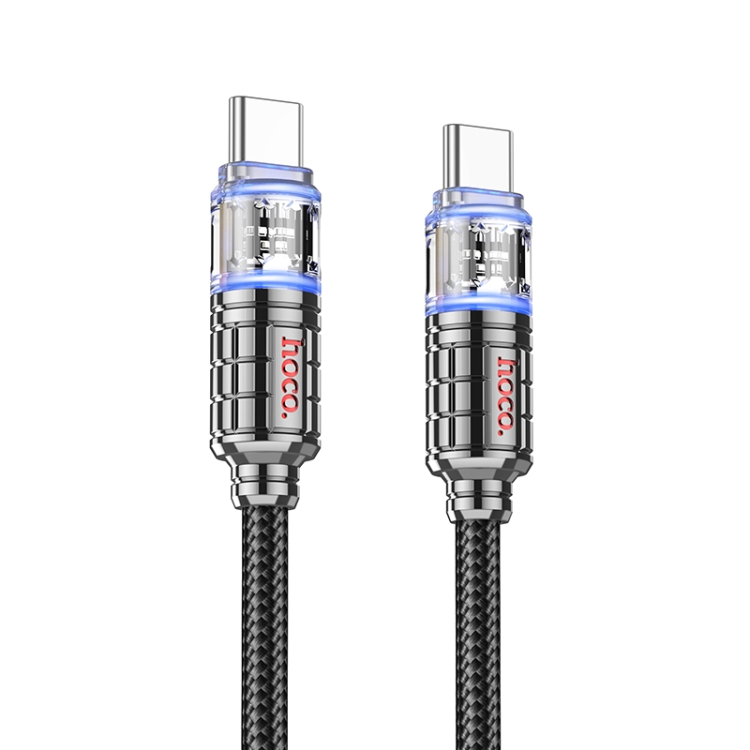 hoco U122 1.2m 60W USB-C / Type-C to Type-C Lantern Transparent Discovery Edition Charging Data Cable(Black)
hoco U122 1.2m 60W USB-C / Type-C to Type-C Lantern Transparent Discovery Edition Charging Data Cable(Black)