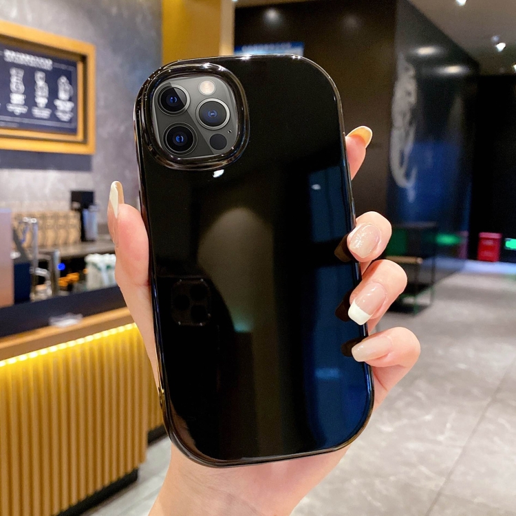 For iPhone 15 Pro Glossy Soap Shape TPU Phone Case(Black)
For iPhone 15 Pro Glossy Soap Shape TPU Phone Case(Black)