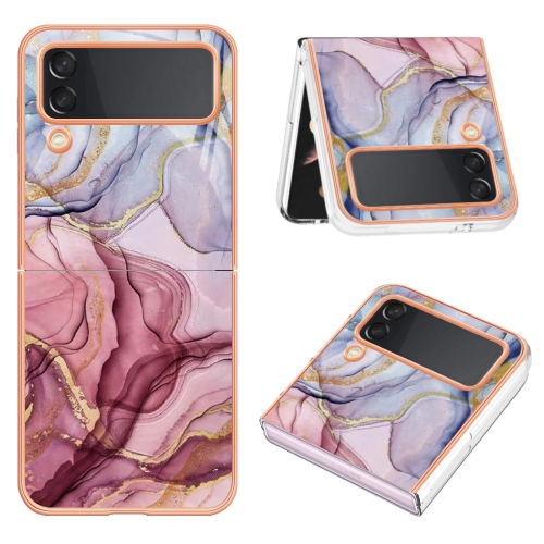 For Samsung Galaxy Z Flip3 5G Electroplating Marble Dual-side IMD Phone Case(Rose Red 014)
For Samsung Galaxy Z Flip3 5G Electroplating Marble Dual-side IMD Phone Case(Rose Red 014)