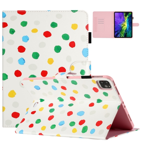 For iPad 10th Gen 10.9 2022 Dot Pattern Leather Smart Tablet Case(White Colorful Dot)
For iPad 10th Gen 10.9 2022 Dot Pattern Leather Smart Tablet Case(White Colorful Dot)