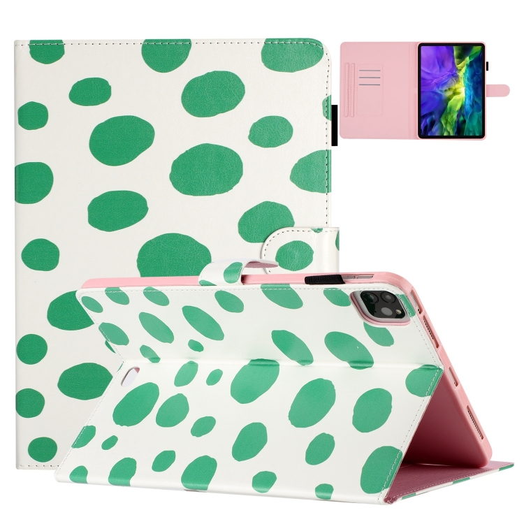 For iPad 10th Gen 10.9 2022 Dot Pattern Leather Smart Tablet Case(White Green Dot)
For iPad 10th Gen 10.9 2022 Dot Pattern Leather Smart Tablet Case(White Green Dot)