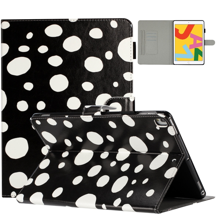 For iPad 10.2 2021 / 2020 / 10.5 2019 Dot Pattern Leather Smart Tablet Case(Black White)
For iPad 10.2 2021 / 2020 / 10.5 2019 Dot Pattern Leather Smart Tablet Case(Black White)