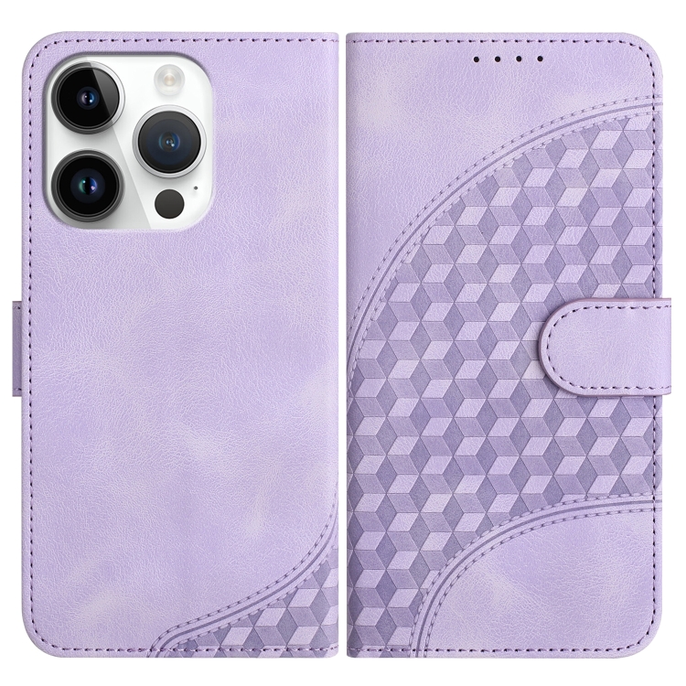 For iPhone 15 Pro YX0060 Elephant Head Embossed Phone Leather Case with Lanyard(Light Purple)
For iPhone 15 Pro YX0060 Elephant Head Embossed Phone Leather Case with Lanyard(Light Purple)