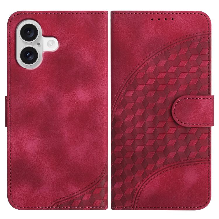 For iPhone 17 YX0060 Elephant Head Embossed Phone Leather Case with Lanyard(Rose Red)
For iPhone 17 YX0060 Elephant Head Embossed Phone Leather Case with Lanyard(Rose Red)