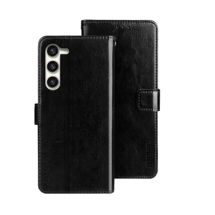 For Samsung Galaxy S24+ 5G idewei Crazy Horse Texture Leather Phone Case(Black)
For Samsung Galaxy S24+ 5G idewei Crazy Horse Texture Leather Phone Case(Black)